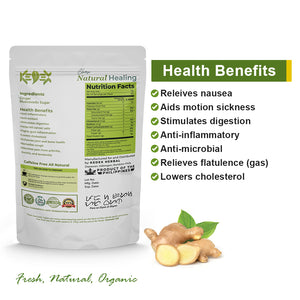 100% Natural Ginger Lite Tea - Organic Non-GMO 300g