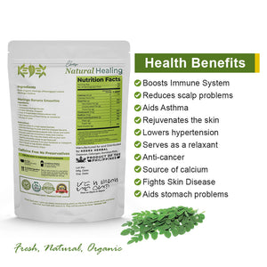 100% Natural Pure Moringa (Malunggay) Powder - Organic Non-GMO - KEDEX HERBAL all natural herbal superfood philippines