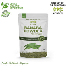 Load image into Gallery viewer, 100% Natural Pure Banaba Powder - Organic Non-GMO 200g - KEDEX HERBAL