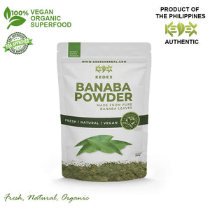 100% Natural Pure Banaba Powder - Organic Non-GMO 200g - KEDEX HERBAL