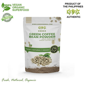 100% Natural Pure Green Coffee Bean Powder - Organic Non-GMO - KEDEX HERBAL