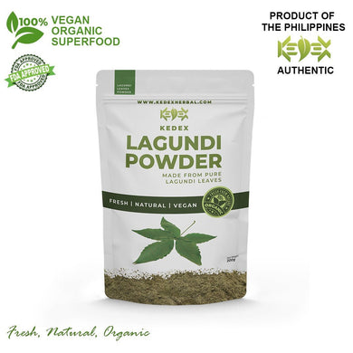 100% Natural Pure Lagundi Powder - Organic Non-GMO - KEDEX HERBAL