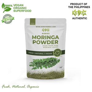 100% Natural Pure Moringa (Malunggay) Powder - Organic Non-GMO - KEDEX HERBAL