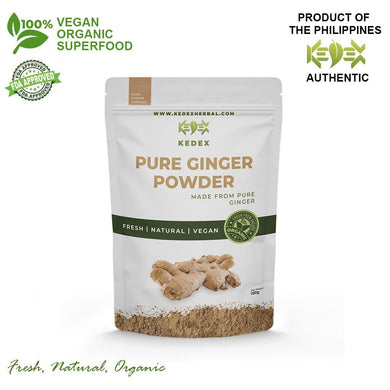 100% Natural Pure Salabat (Ginger) Powder - Organic Non-GMO 100g - KEDEX HERBAL