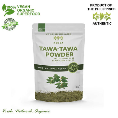 100% Natural Pure Tawa-tawa Powder - Organic Non-GMO - KEDEX HERBAL All Natural herbal superfood philippines
