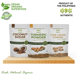 FOR ARTHRITIS PROMO PACK (Turmeric, Ginger, Wild Honey) Coconut coco sugar organic herbal superfood philippines