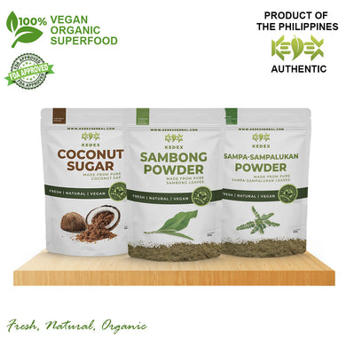 FOR UTI & KIDNEY PROBLEMS PROMO PACK (Sampa sampalukan, Sambong, Wild Honey) Coconut sugar coco organic herbal superfood philippines